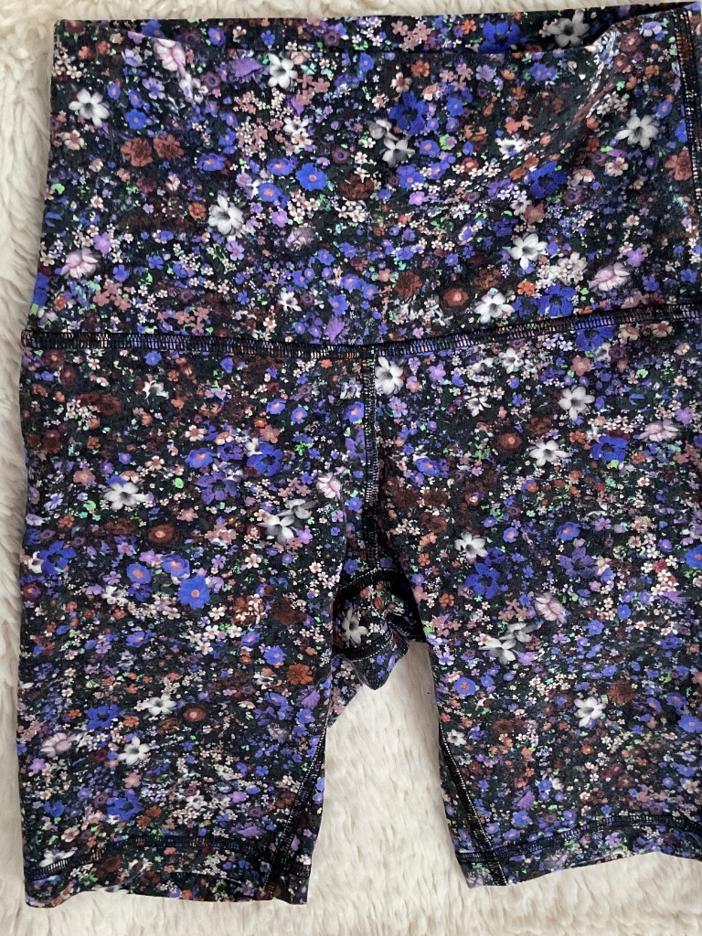 Lululemon Shorts Floral Pattern